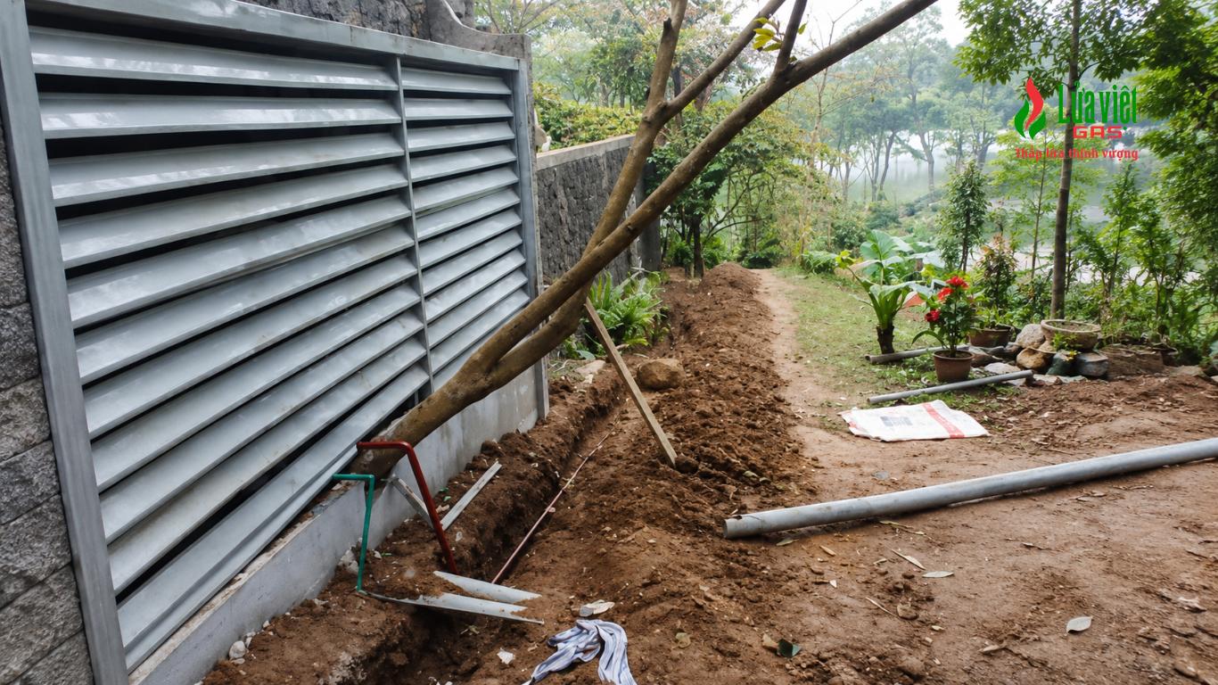 yeu cau khi thi cong duong ong gas ngam