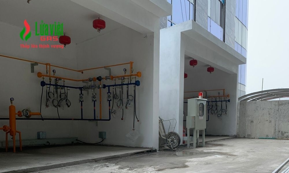 Cách hệ thống gas trung tâm được tổ chức