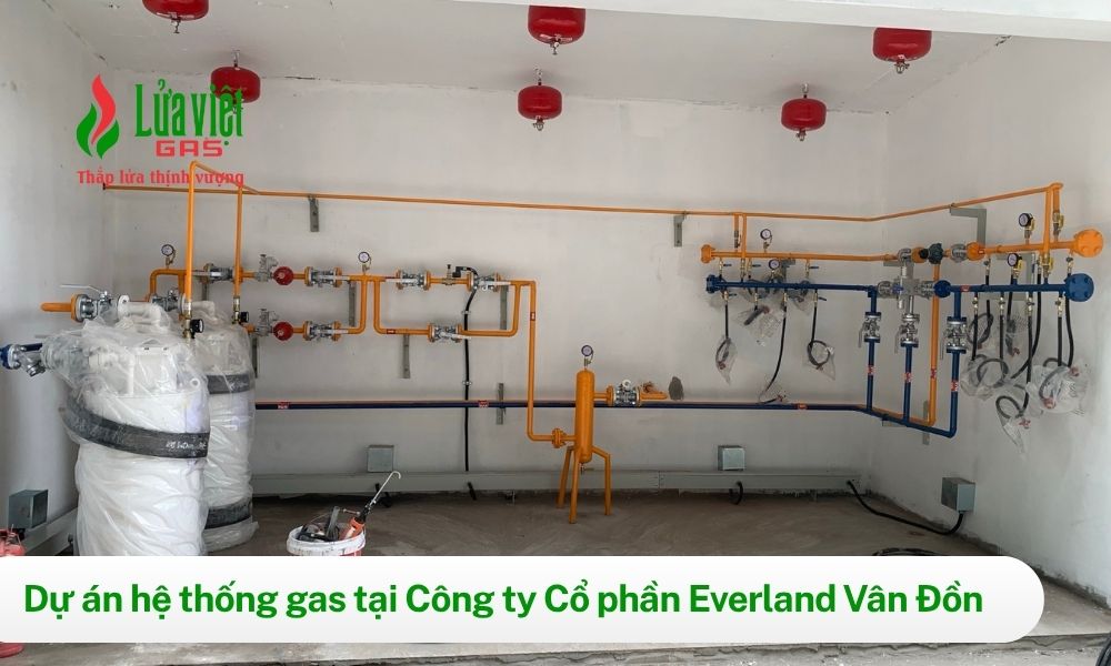 Dự án cấp gas tập trung tại Everland Vân Đồn