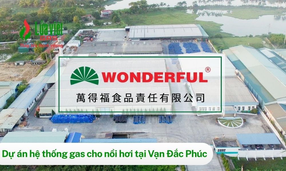 Dự án cấp LPG cho hệ thống tạo hơi Vạn Đắc Phúc