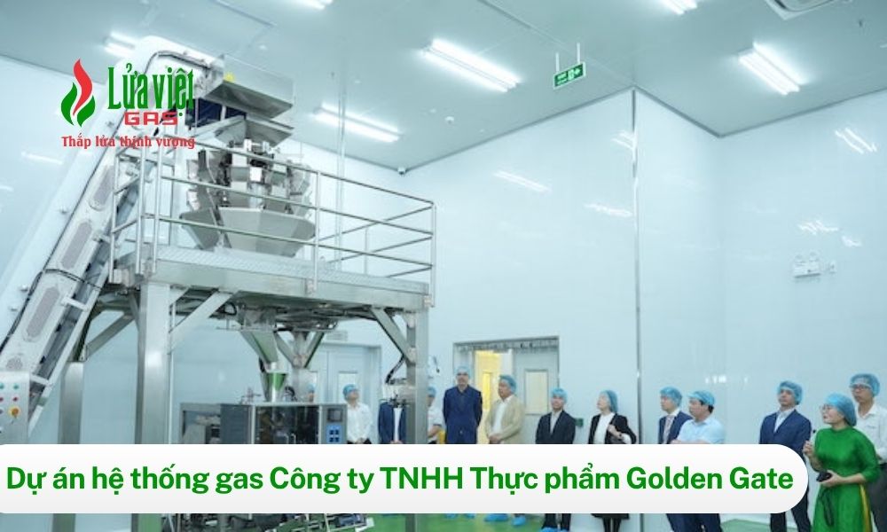 Dự án hệ thống LPG 3.2 tấn cho bếp Golden Gate