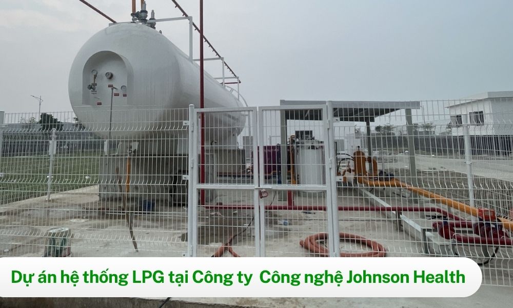 Thông tin công trình LPG tại Johnson Health