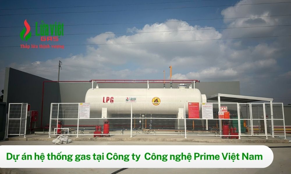 Dự án hệ thống LPG tại nhà máy Prime Việt Nam