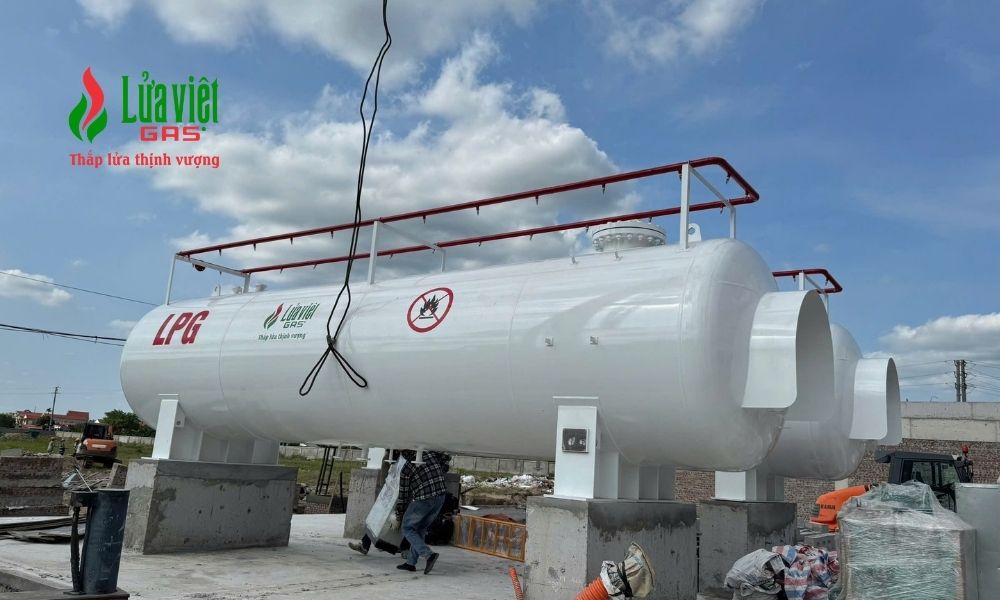 Vì sao dự án sử dụng cấu hình hai bồn chứa LPG?