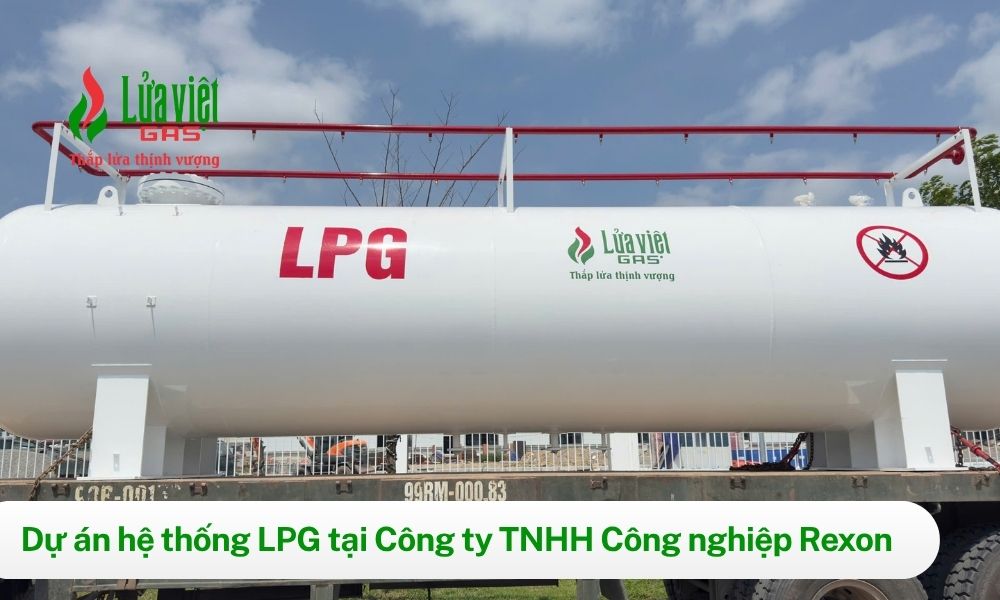 Dự án hệ thống LPG tại nhà máy Rexon