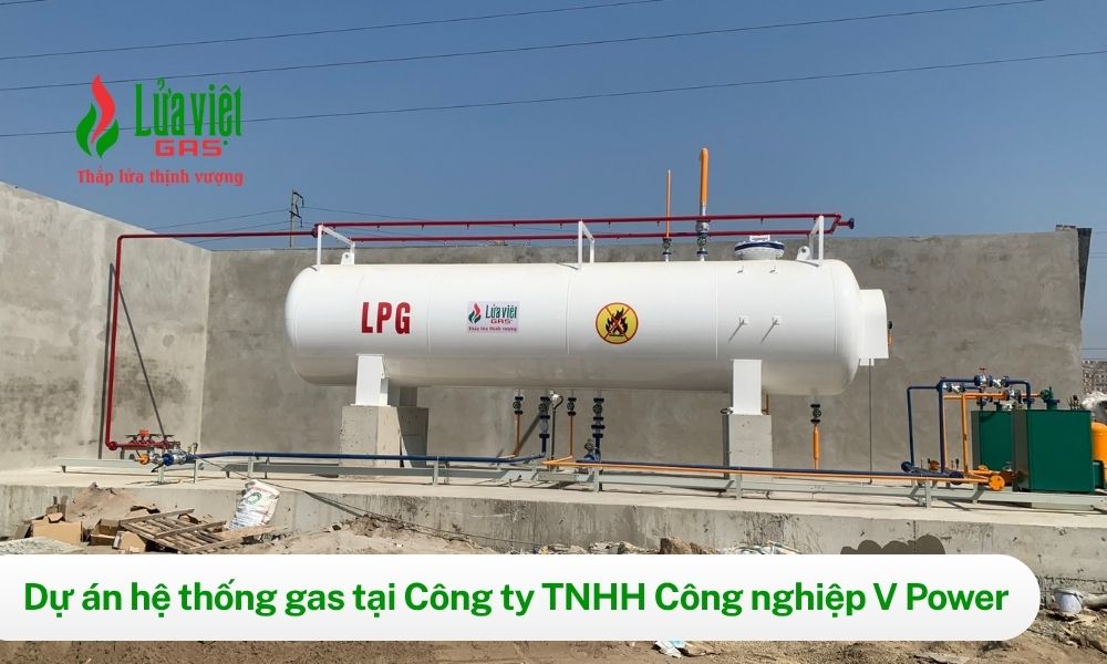 Dự án LPG công nghiệp tại nhà máy V Power
