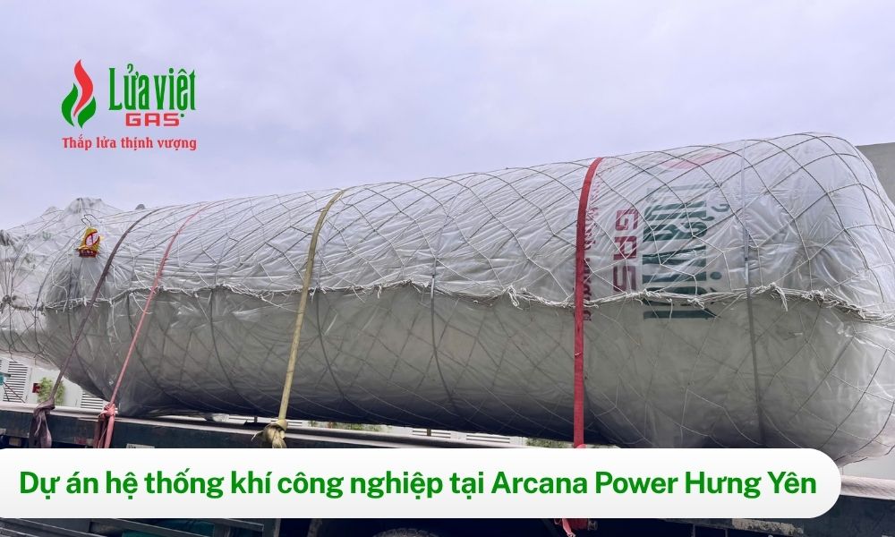 Dự án trạm khí công nghiệp và LNG tại Arcana Power