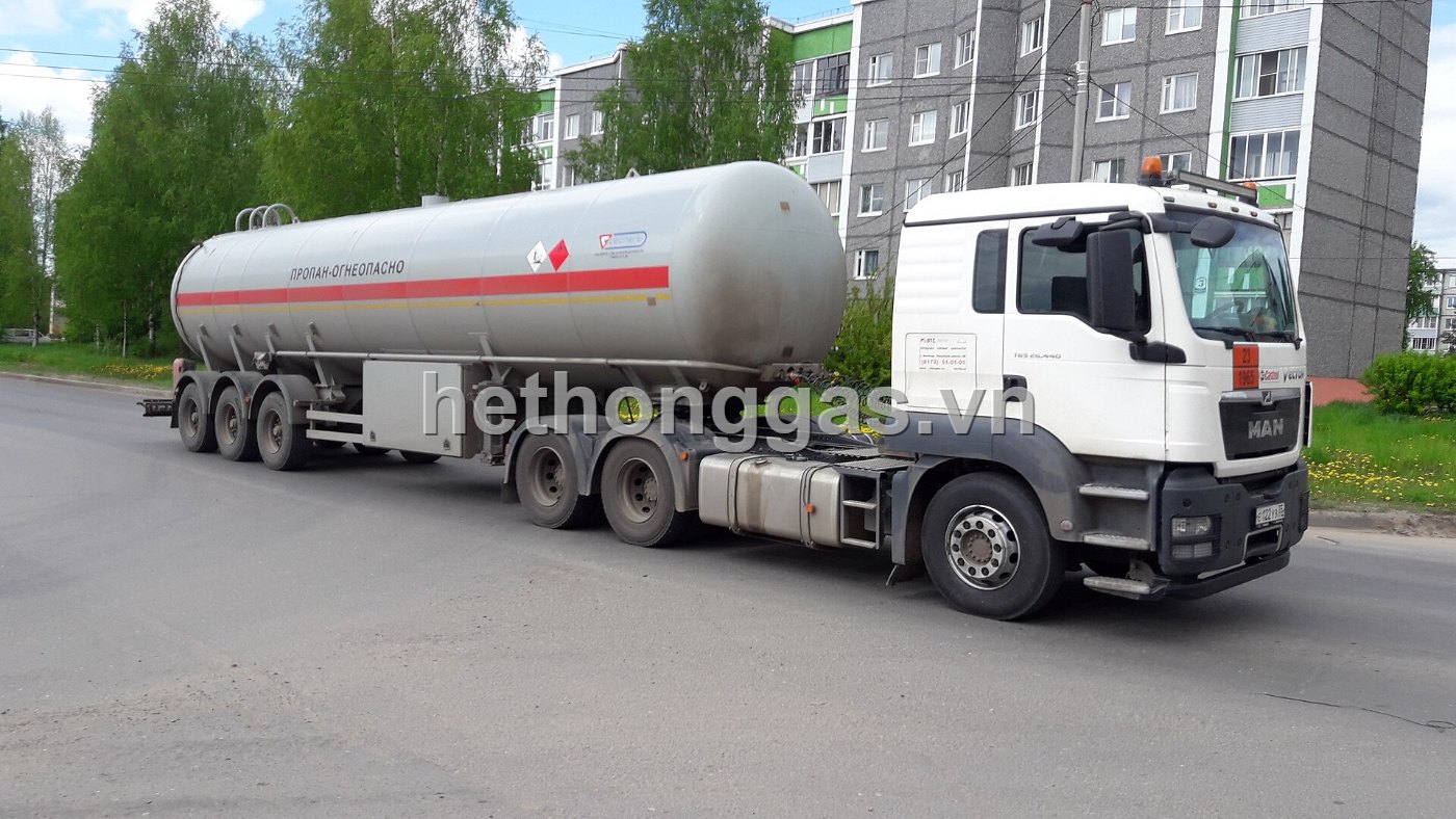 Xe bồn vận chuyển LPG